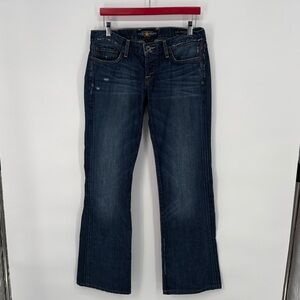 🎸 Lucky Brand Lil MaggieDark Blue Boot Cut Jeans
